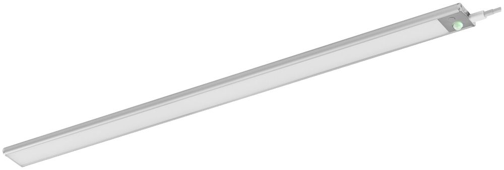 LED-Decken-/Wandleuchte LEDVANCE LINEAR FLAT PIR USB 4W 270lm 830…865 600mm grau