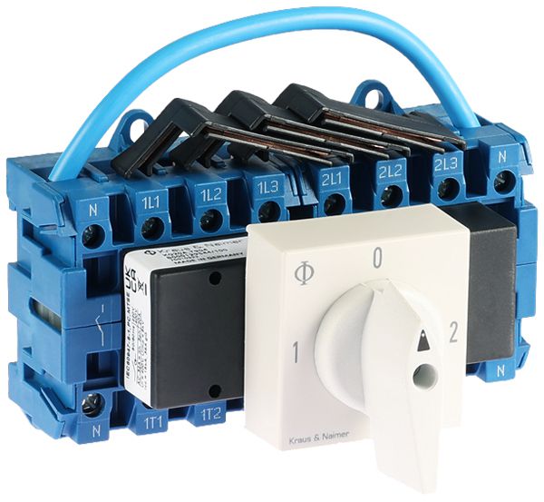 Commutatore di rete AMD K&N KG20A.T904.VE2 25A 600V 4P l=184mm "1-0-2"