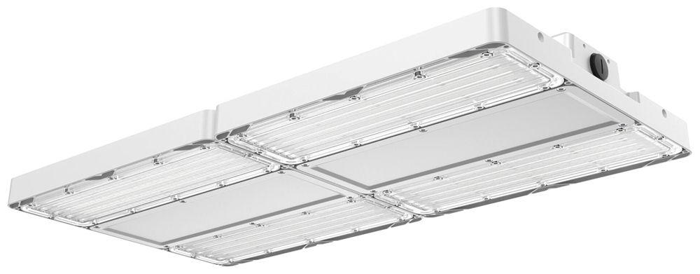 Proiettore capannone LED DOTLUX LIGHTBEAM 240W 42680lm 840 IP66 85° 0-10V bianco
