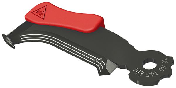 Lame de rechange KNIPEX pour couteau à dégainer 62×30×7mm 12g