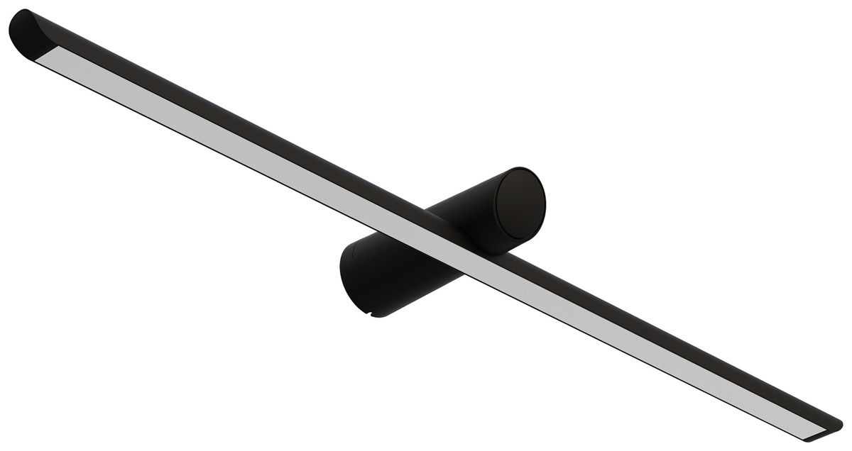 Applique LED DOTLUX SKYLAR 1×9.5W 3000K VAR direct 900×181×67mm noir