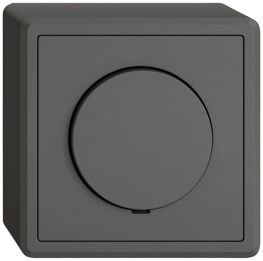 AP-Dimmer EDIZIO.liv SNAPFIX® Phasenabschnitt 20…600W/20…600VA dgu