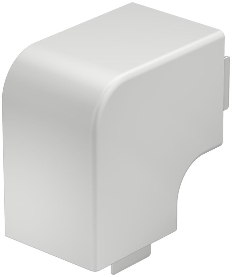 Angolo piatto Bettermann per canale d'inst.WDK bianco puro 60×60mm