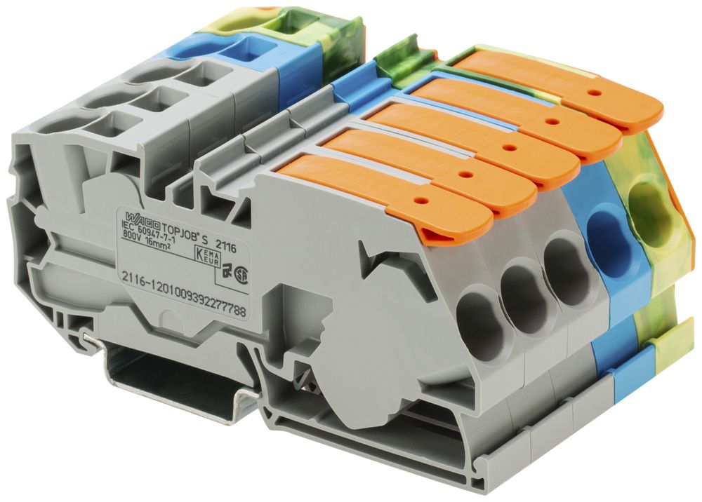 Durchgangsklemme-Set WAGO TOPJOB S 2116