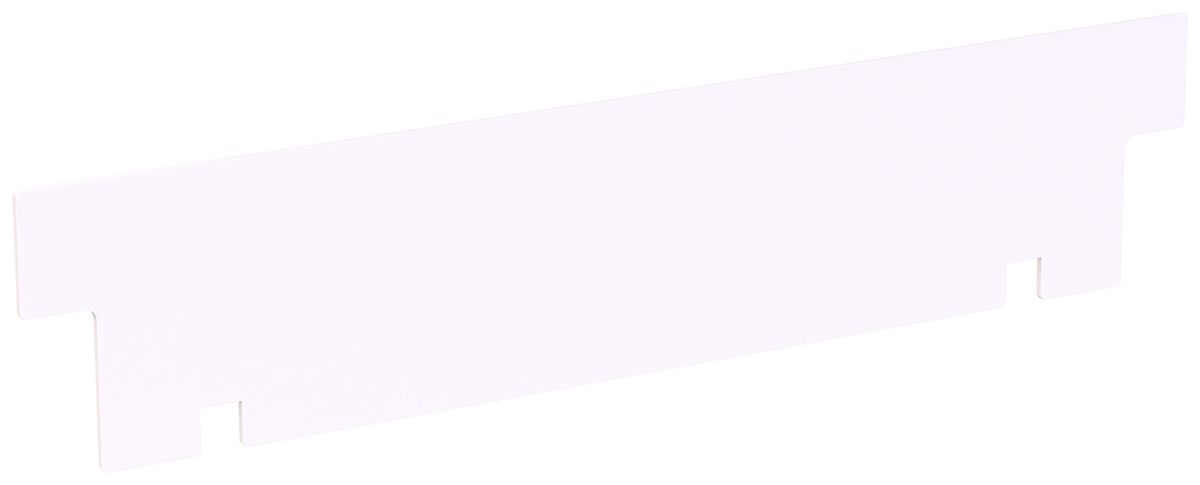 Paroi de séparation ABB AZB2, horizontal, pour distributeur media AK600MB, blanc