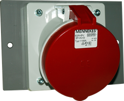 Prise CEE Mennekes 6h oblique