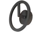 Applique LED SLV Q-RING 10W 950lm 3000K IP65 Ø270×110mm nero