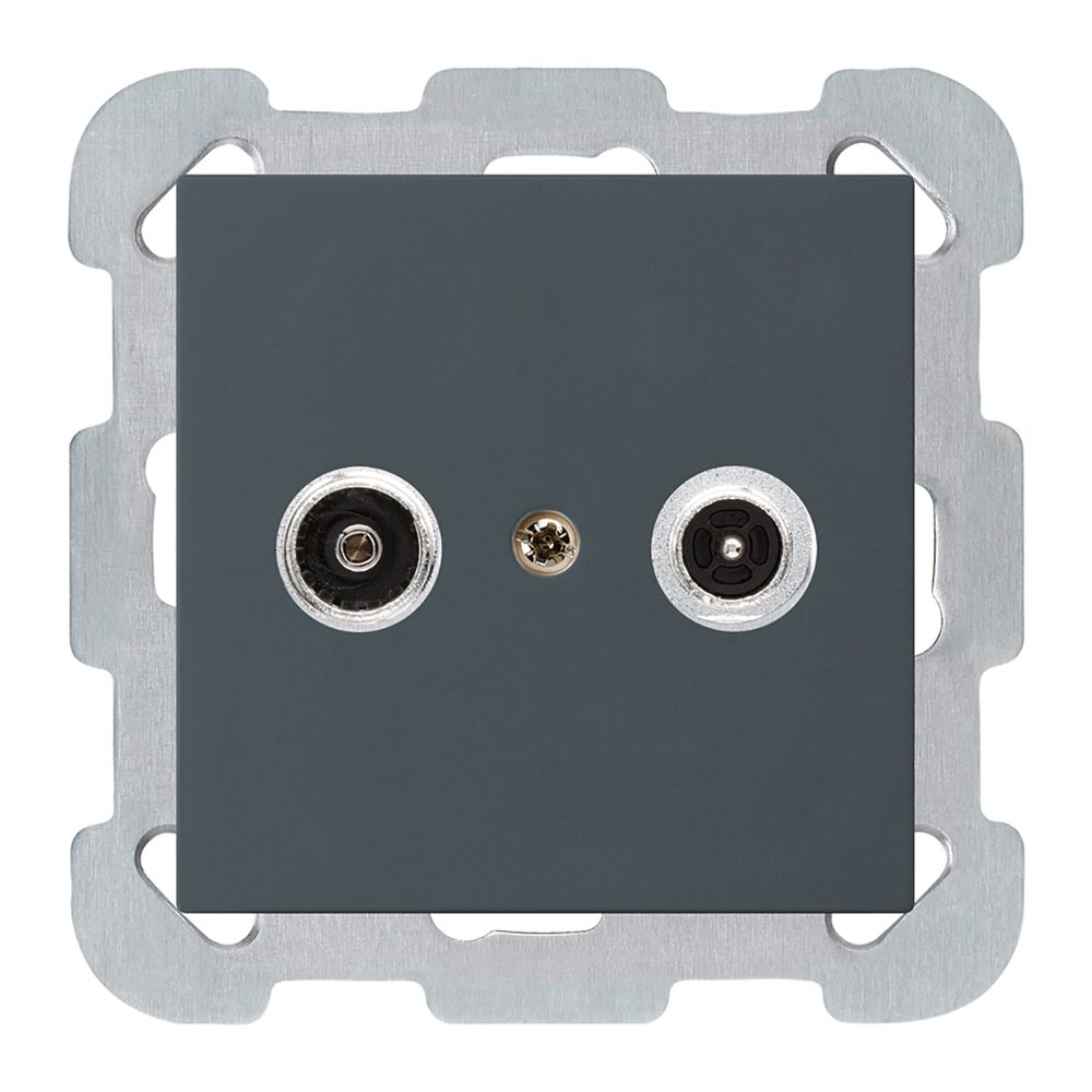 Prise antenne ENC kallysto R/TV montage B 23dB 2GHz anthracite