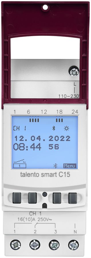 Timer digitale AMD talento smart C15, 1 canale 110/230VAC