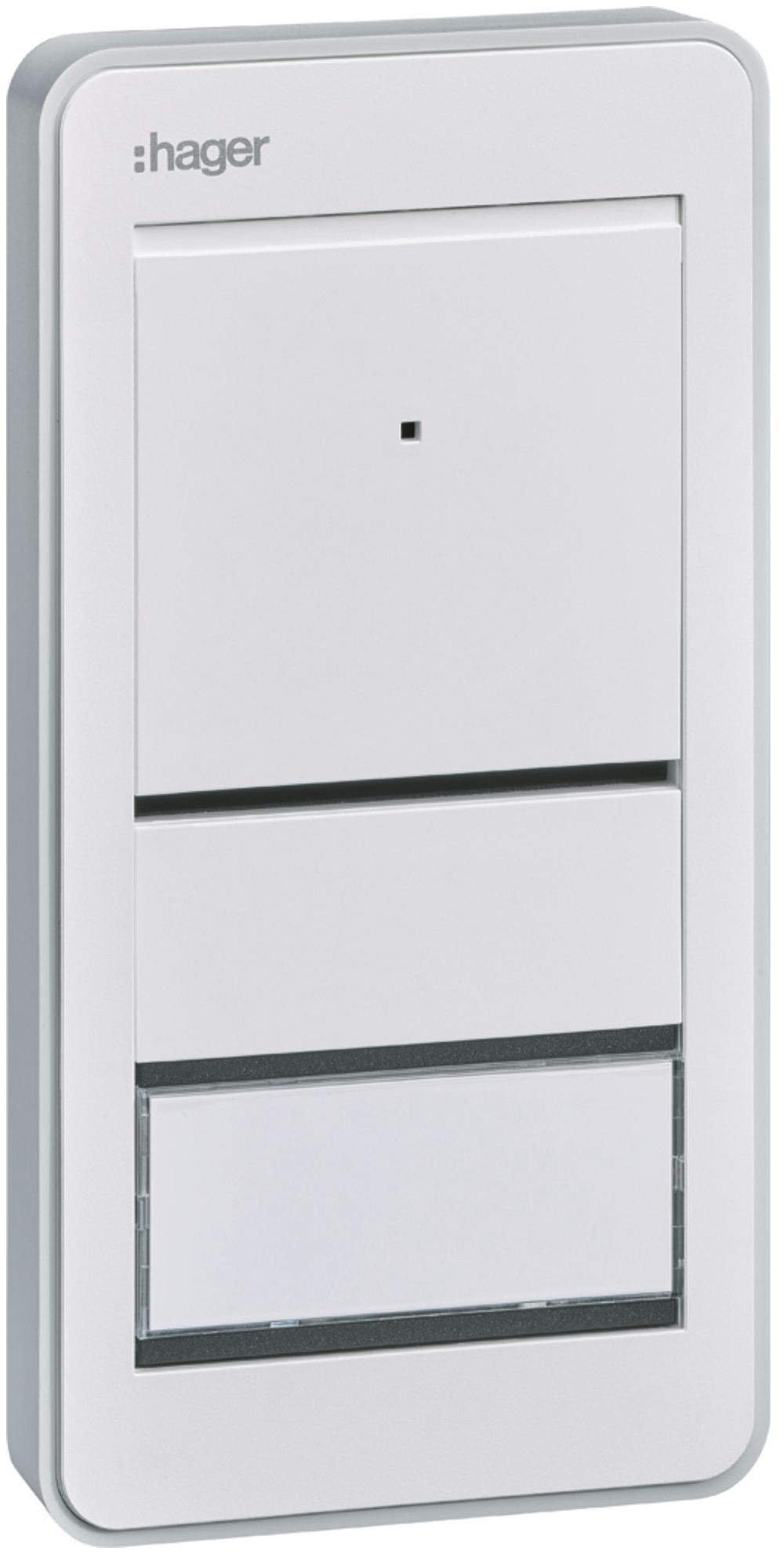 AP-Aussenstation Audio Hager elcom.fon 2-Draht für 1Wohnung, weiss