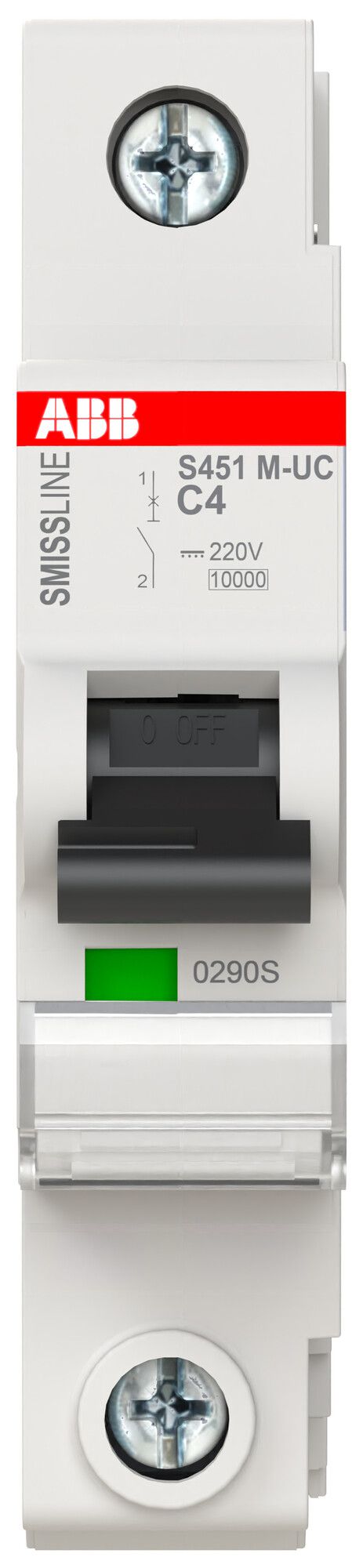 LS-Schalter SMISSLINE CLASSIC UCC 1×4A 10kA