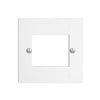 Abdeckset EDIZIOdue F weiss