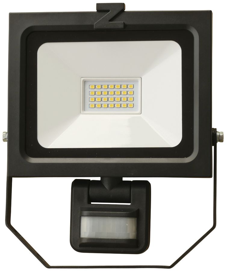 LED-Strahler Z-Licht ZL PIR 20W 2000lm 4000K IK08 IP54 schwarz