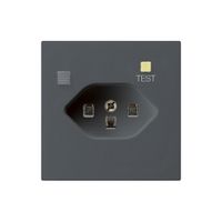 Steckdose kallysto A T23 FI 30mA anthrazit