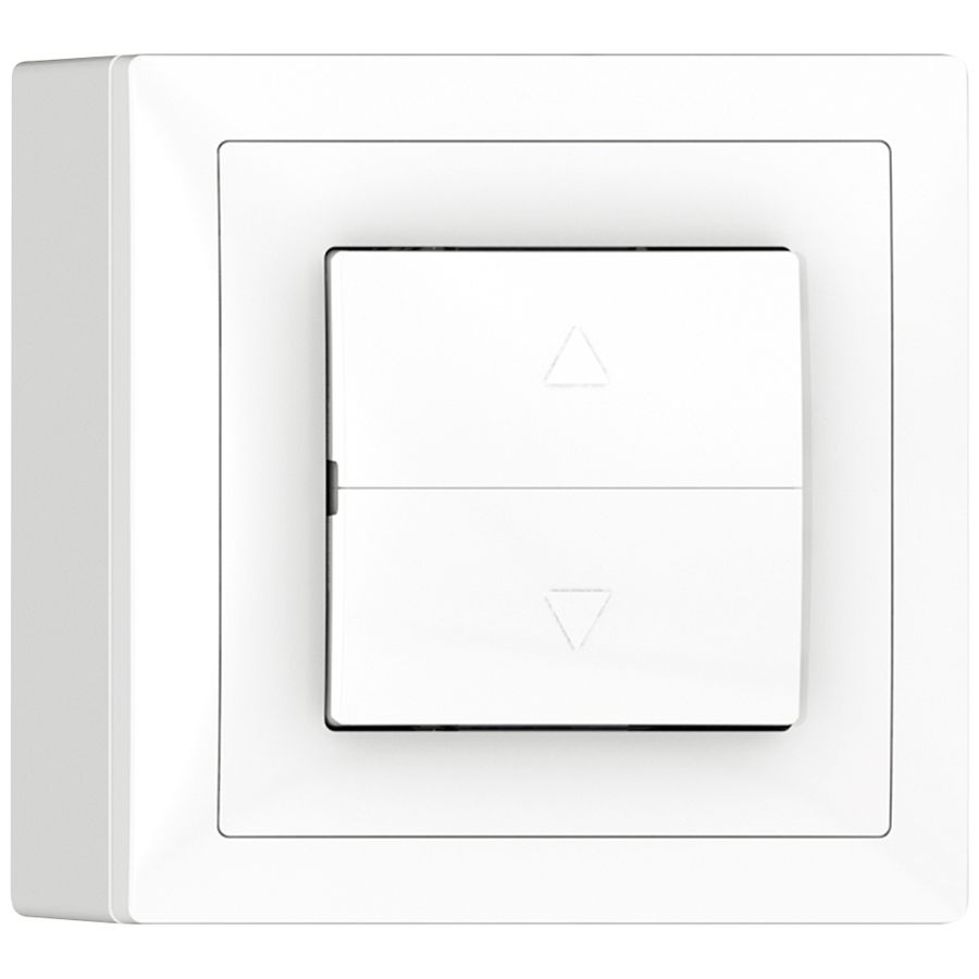 AP-Storentaster SIDUS B weiss glänzend 1-Kanal