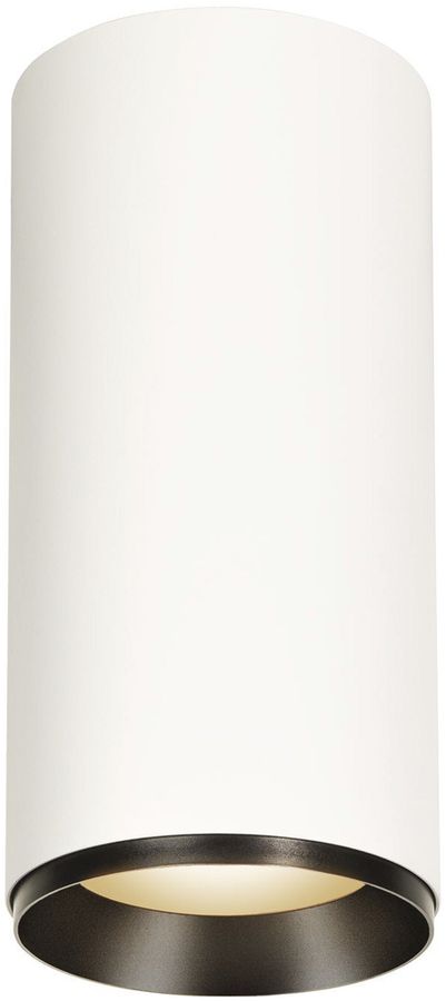 Plafonnier LED SLV NUMINOS CL DALI XL 36W 3530lm 3000K 24° blanc/noir