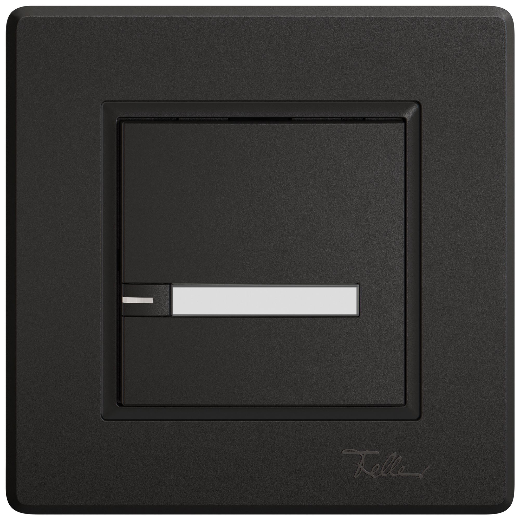 UP-Universaltaster EDIZIO.liv UNI SNAPFIX® m.LED RGB 1× 1-Tbed.Pap.sz