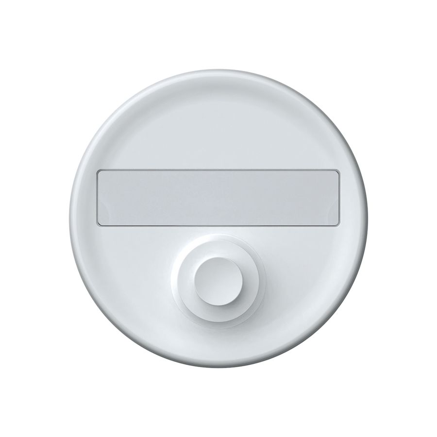 Poussoir de sonnerie origin 60×60mm Ø58mm blanc