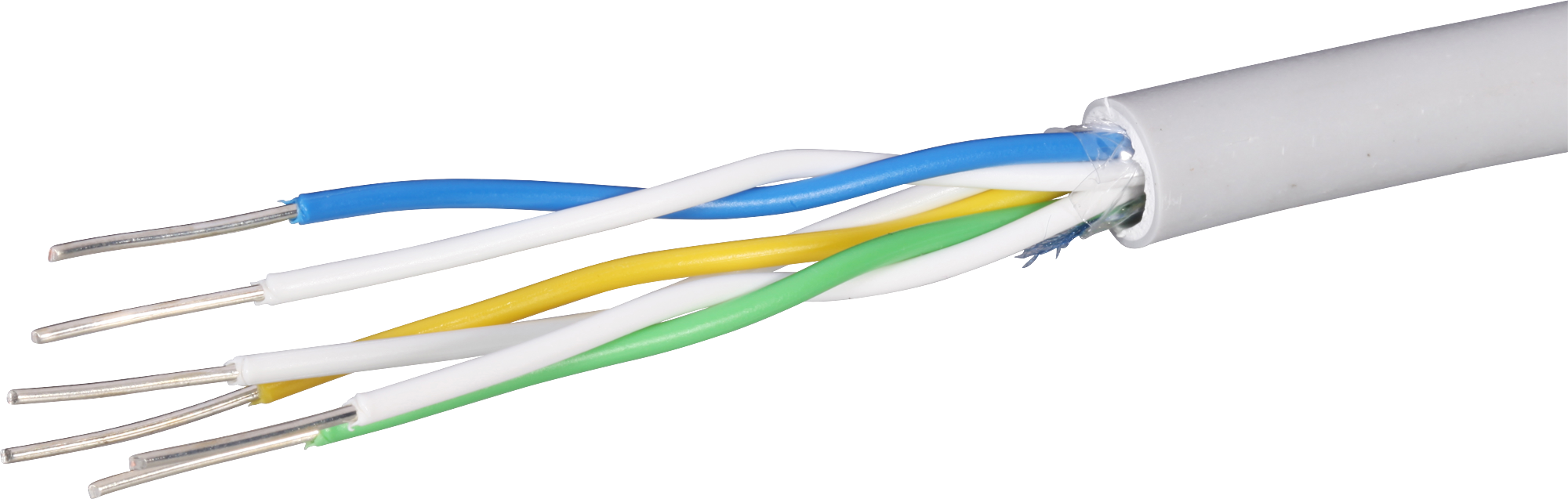 Kabel G51 3×2×0,8mm halogenfrei Eca