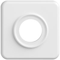 UP-Montageset STANDARDdue SNAPFIX® für Signallampe ws