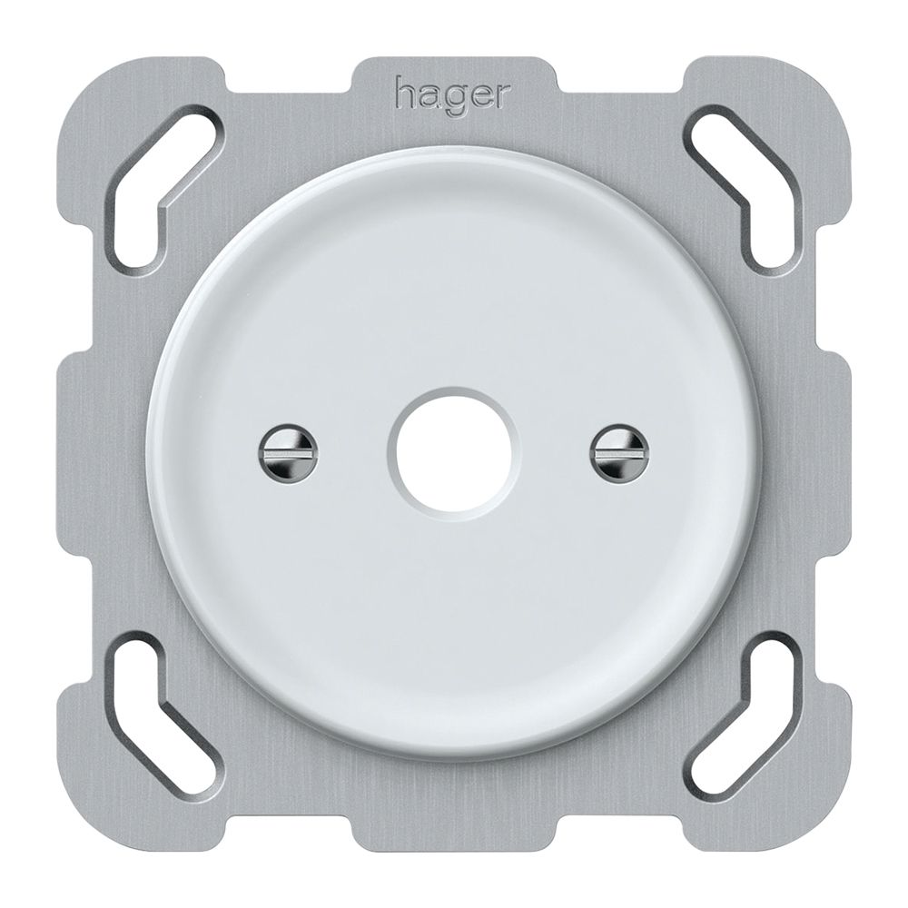 Boîte de dérivation ENC origin alésage Ø 11mm 77×77mm blanc