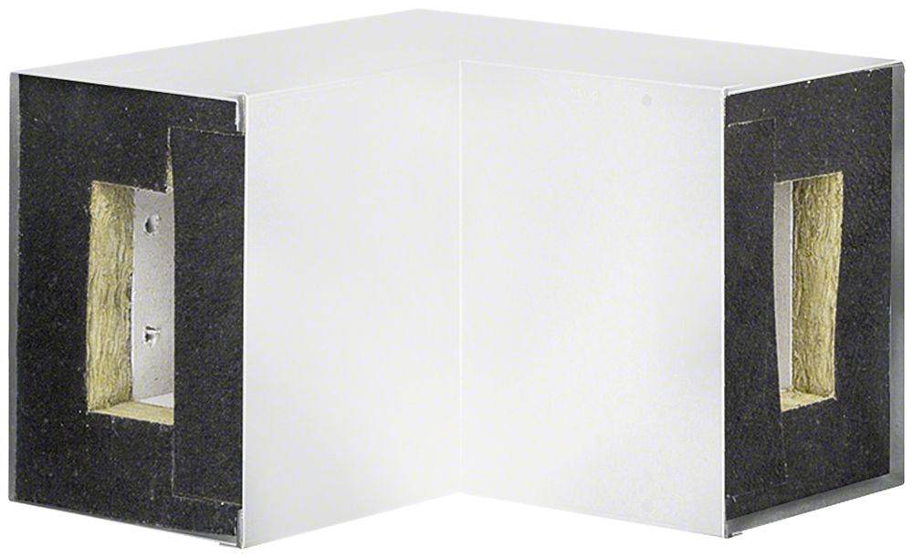 Inneneck tehalit FWK 90 E60/E30 50×110mm, verkehrsweiss