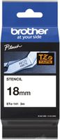 Schablonenband Brother STE-141 18mm×3m, schwarz