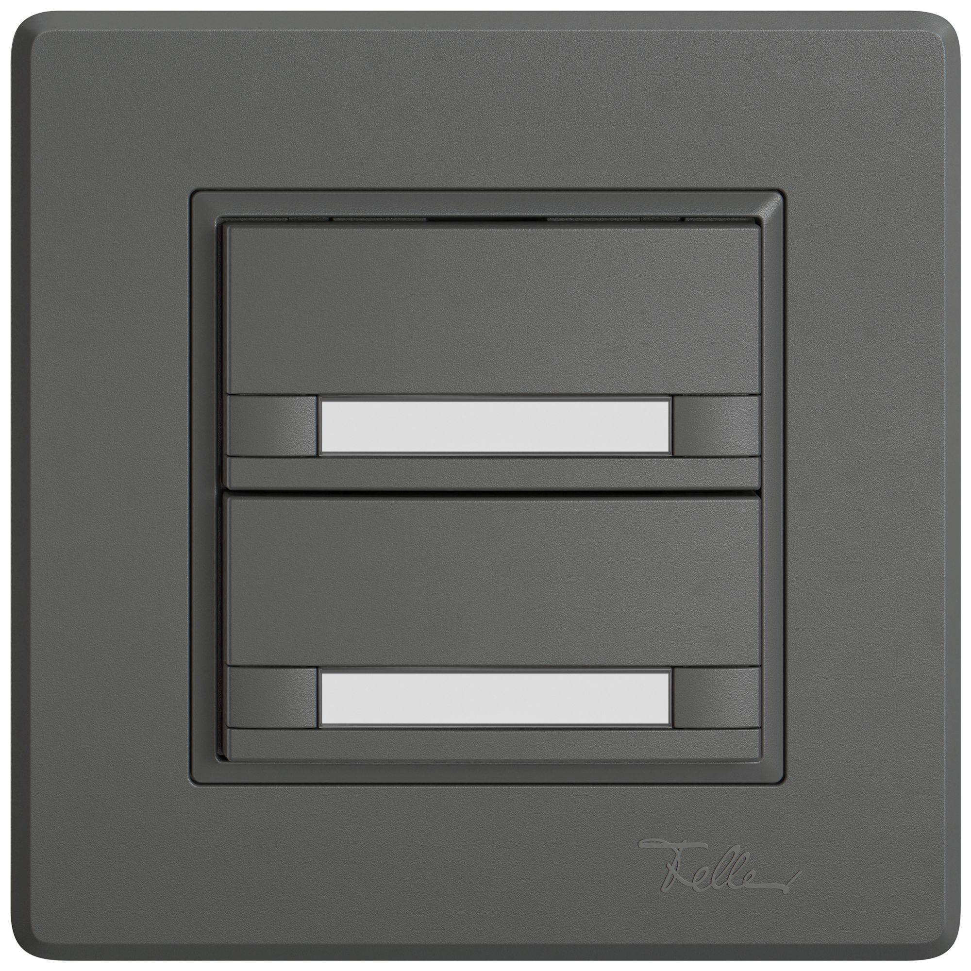 UP-Universaltaster EDIZIO.liv UNI SNAPFIX® 12…48V o.LED 2× Pap.dgu