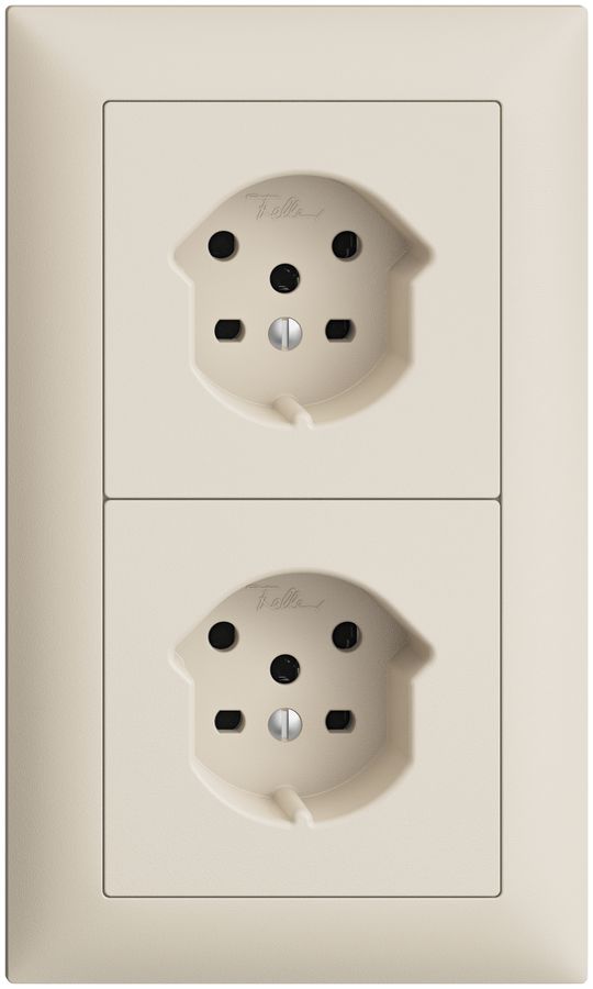 Combinazione INC I-I EDIZIOdue 2×T15 crema