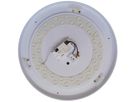 LED-Deckenleuchte DOTLUX LUNAnoir 20W 1480lm 2700K IP40 Ø400×90mm weiss