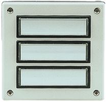 Placca piano AP 3 contatti bianco