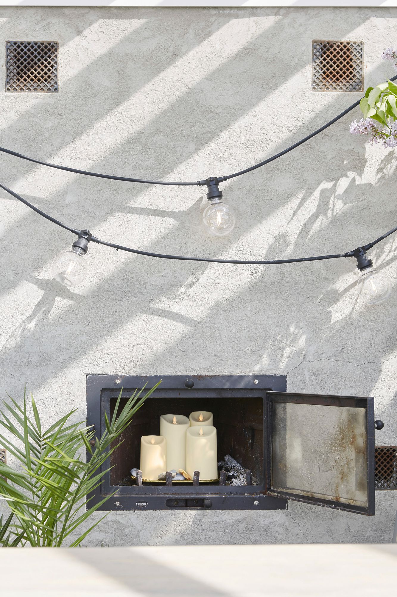 Lichterkette M. Schönenberger 230V 20×E27 20m IP44 schwarz