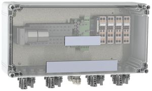 Scatola di raccordo generatore WM GAK PVC DC 2I 1O 4MPP RD EVO 1.1kV