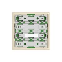 Frontplatte EDIZIO.liv UNI SNAPFIX® 60×60mm crema