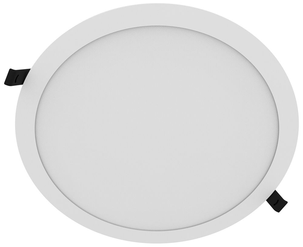 Downlight LED LEDVANCE SLIM 25W 2500lm 830/840 IP20/44 90° Ø292mm blanc