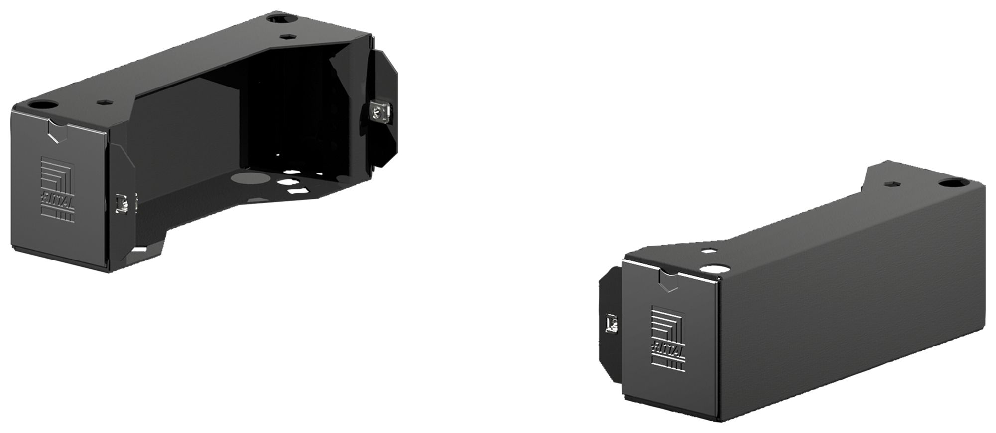 Cache-socle Rittal AX 2830.310 300×100mm kit latéral tôle d'acier no 2pcs