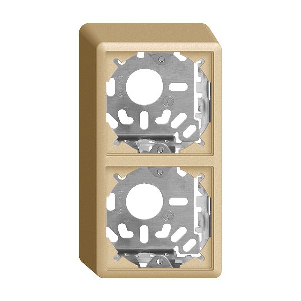 Capot avec plaque de base 2×54mm pour combinaison FX universel sand