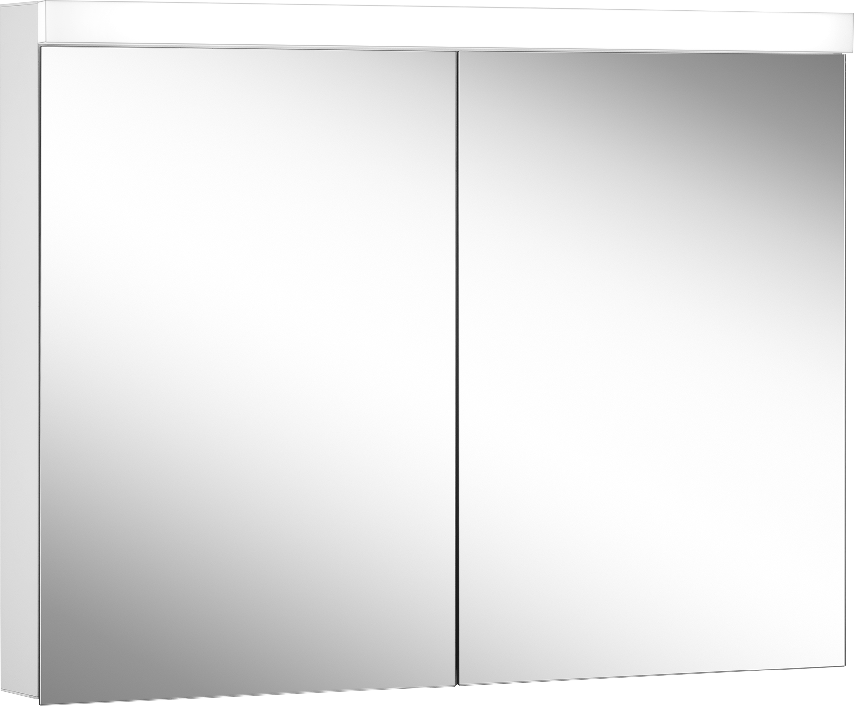 Schneider Spiegelschrank LOP 100/2/LED, 4000K, weiss