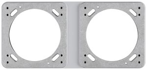 UP-Kopfzeile robusto 1×2 hellgrau