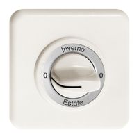 Kit front. 0-Inverno-0-Estate per interr.rotativo bianco