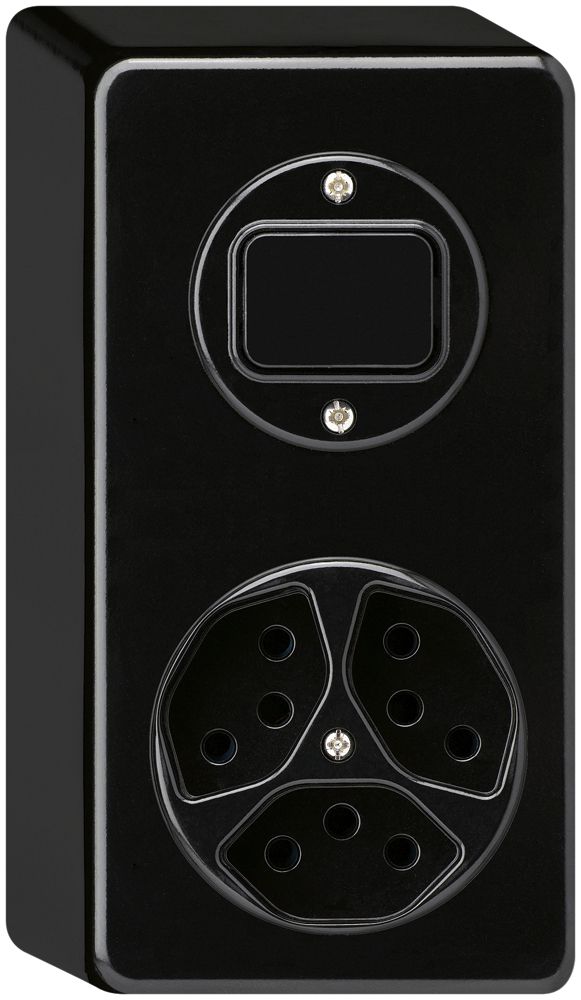 AP-Kombination I-I basico 3L1L+3×Typ 13 schwarz