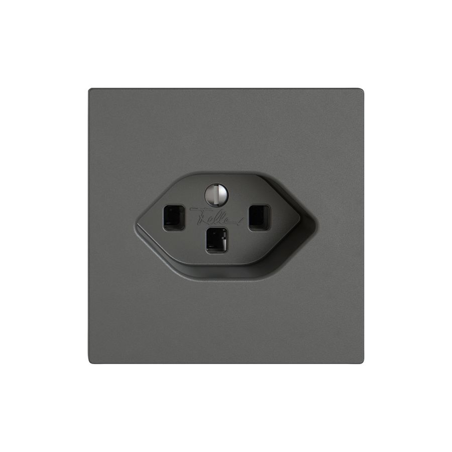 Steckdose EDIZIO.liv SNAPFIX® 1×T23 dgu