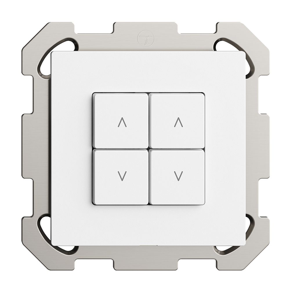 Station secondaire pour interrupteur stores ENC 2c/4t WLAN Edue Wiser blanc