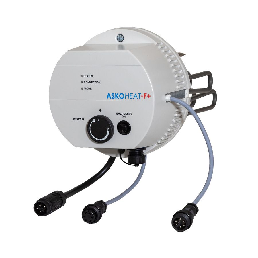 T'plongeur Askoma ASKOHEAT-F+ AHFR-BI-plus-5.8, t'plongeur à bride Ø 180 mm