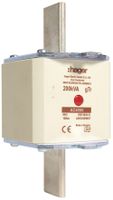 Fusibile HPC Hager DIN3c 400VAC 289A 200kVA gTr segnalatore centrale inox.