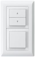 UP-Kombination kallysto.line Gr.I-I vertikal Storenschalter+Schalter S3 weiss