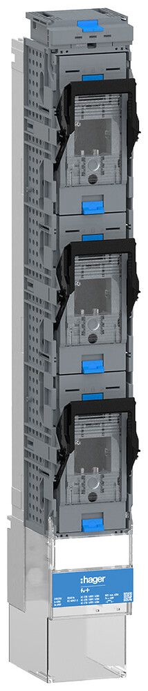 Barre de commutation HPC Hager FV+ NH3 1P 630A 690V 100kA raccordement à vis