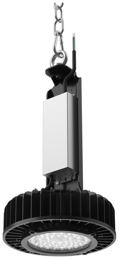 LED-Hallenstrahler DOTLUX COOLERgas 100W 15300lm 5000K 120° schwarz