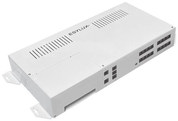 Lichtsteuerung ESYLUX ELC TW SmartDriver-2, DALI, KNX, IR, 8-fach