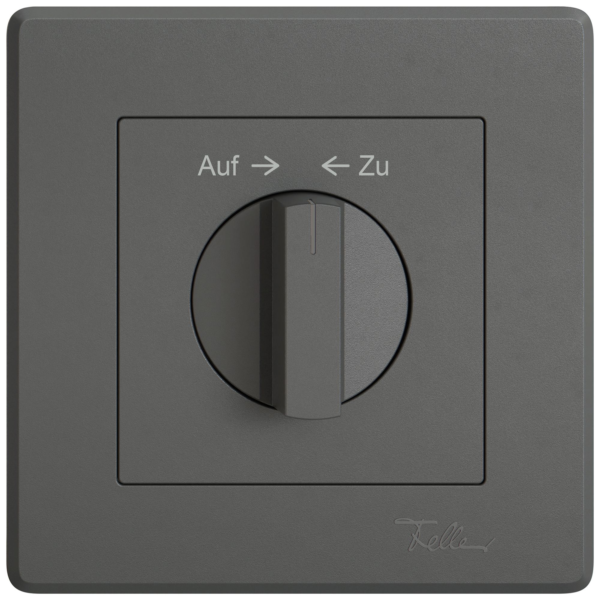 UP-Montageset EDIZIO.liv SNAPFIX® f.Schwenktaster m.Griff Auf → ← Zu dgu